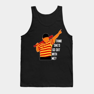 Benny 'the Jet' Rodriguez The Sandlot Baseball Hero Tee Tank Top